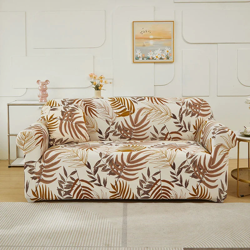 Afralia™ Stretch Sofa Cover Slipcover Print Couch Protector for 3 Seater