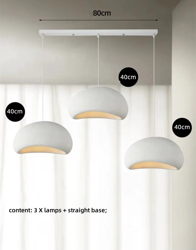 Afralia™ Minimalist E27 LED Pendant Light Chandelier for Dining Room
