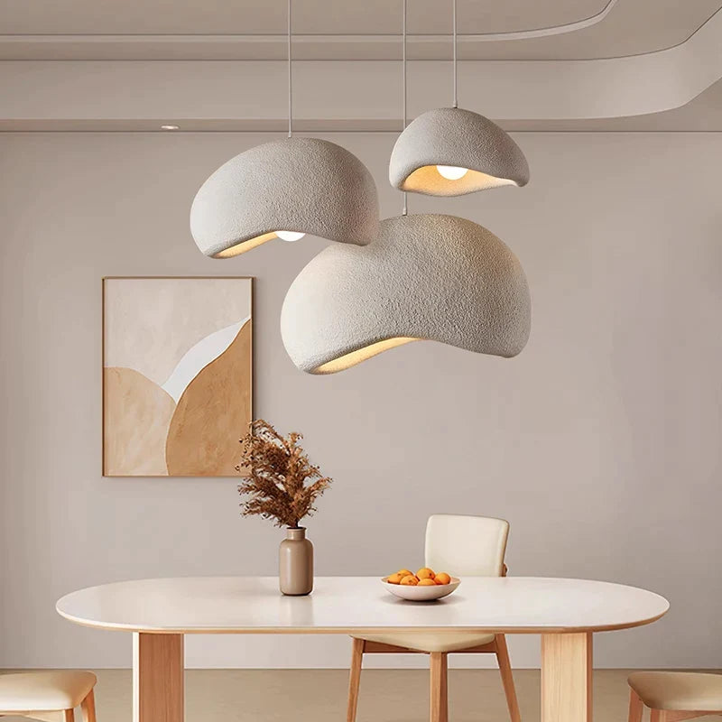 Afralia™ Wind Cloud Chandelier: Creative Cement Pendant Light for Home Decor and Restuarant