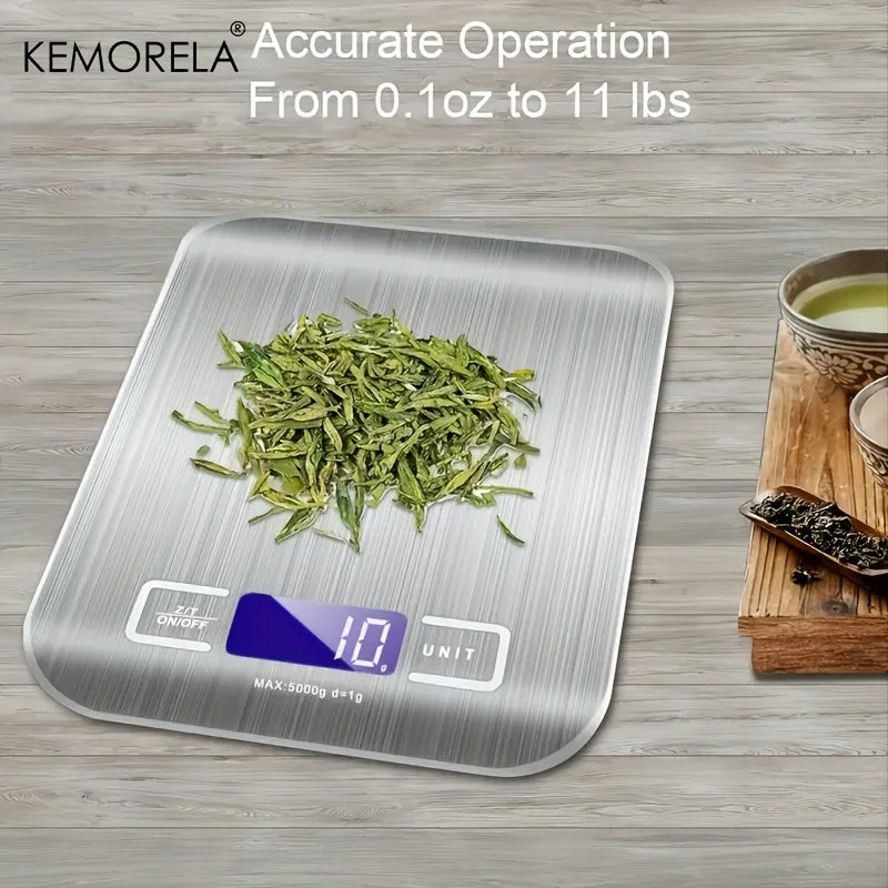 Afralia™ Stainless Steel Electronic Kitchen Scale | Accurate Weighing for Household and Baking