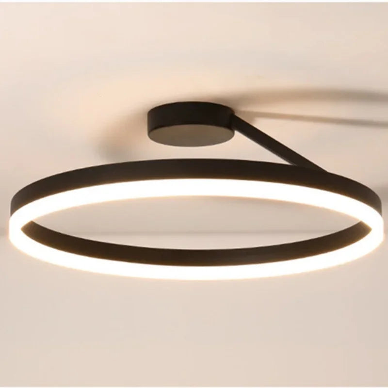 Afralia™ Modern LED Ceiling Chandelier Dimmable Pendant Light for Home Decor