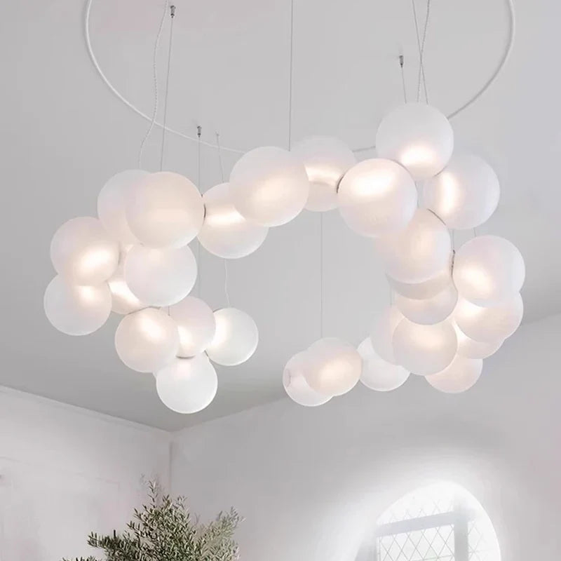 Afralia™ Modern LED Pendant Chandeliers for Living Room and Dining Room Lighting