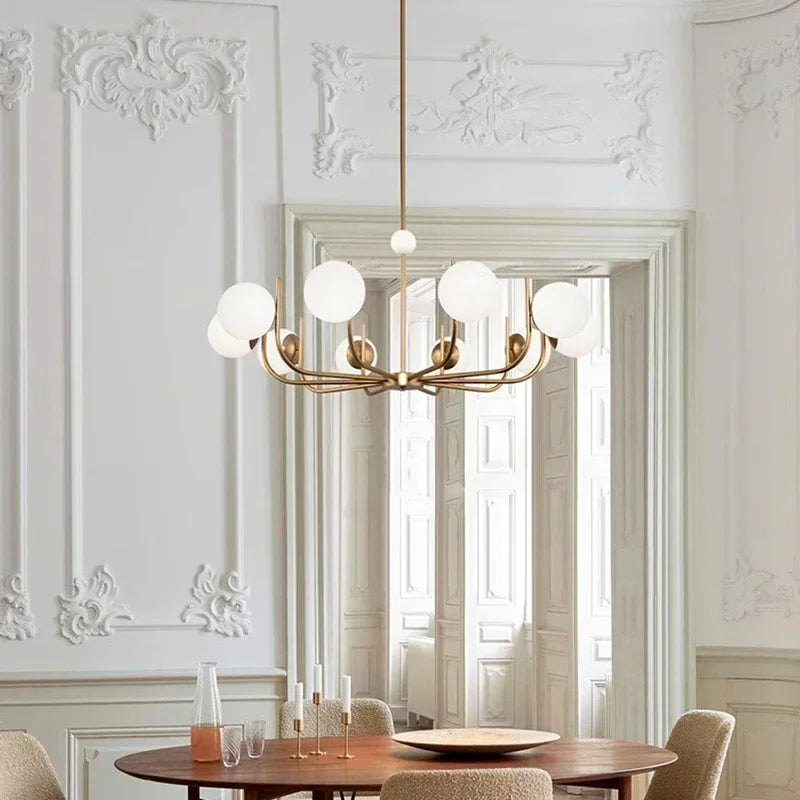 Afralia™ Modern LED Pendant Chandeliers for Living Room and Dining Room Lighting