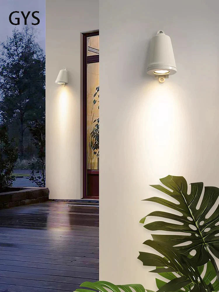 Afralia™ Outdoor Wall Lamp: Waterproof Light for Villa Courtyard, Balcony, Staircase