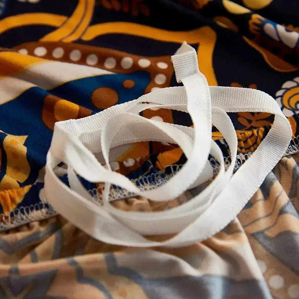 Afralia™ Mandala Stretch Sofa Cover Slipcover Spandex Couch Protector