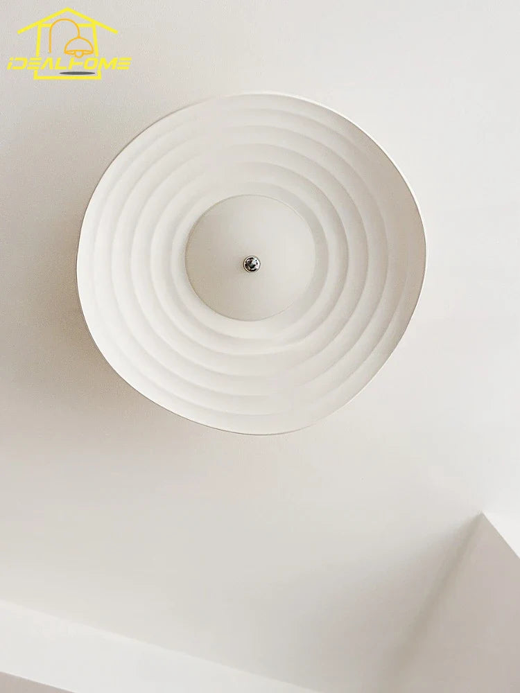 Afralia™ Lotus Leaf Ceiling Light: LED Modern Retro Resin Fixture for Home Decor & Living Space