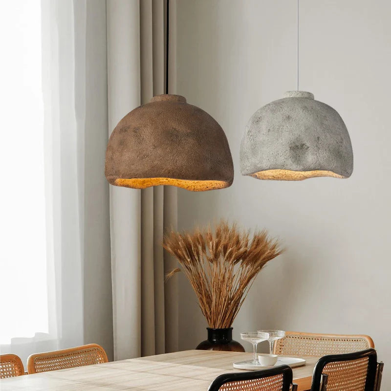 Afralia™ Nordic Wabi-sabi Pendant Lights for Dining Room Bedroom Home Decor