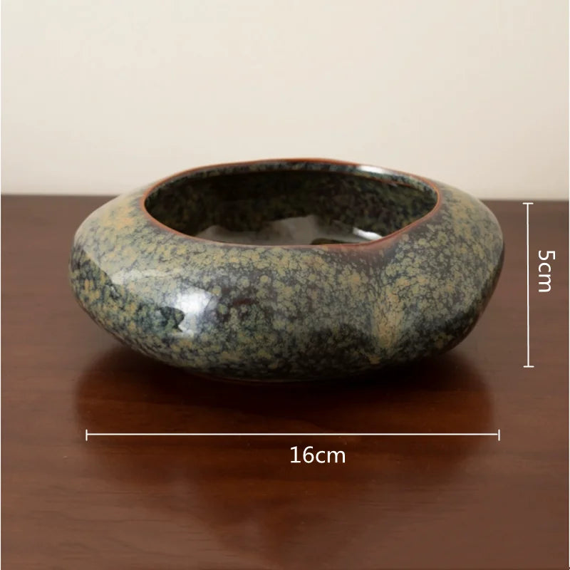 Afralia™ Ceramic Flowerpot Vase | Home Decor Floral Arrangement Tool & Terrarium Accessory