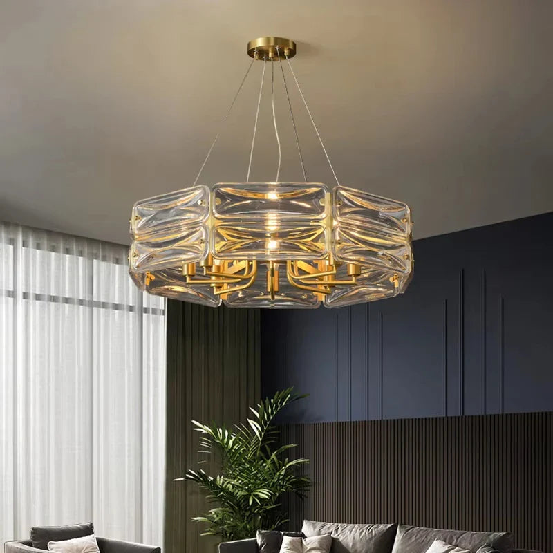 Afralia™ LED Pendant Light Chandeliers for Modern Living & Dining Room Lighting