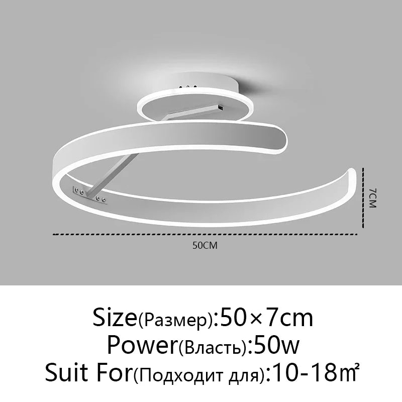 Afralia™ LED Ceiling Chandelier Dimmable Pendant Lamps