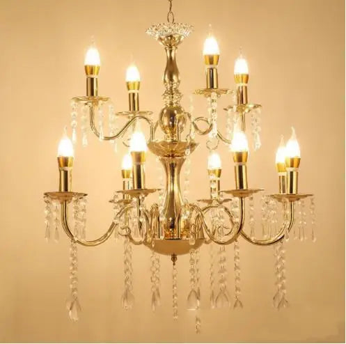 Afralia™ French Gold Iron Art Pendant Lantern for Wedding Pavilion Decoration