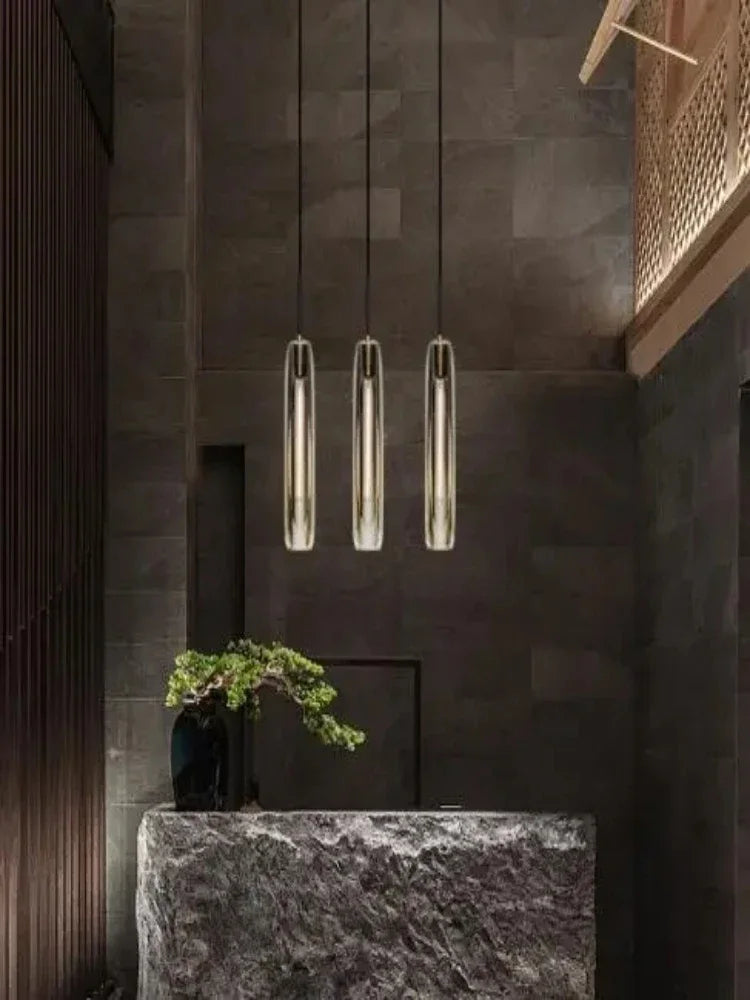 Afralia™ Crystal Tulip Chandelier: Postmodern American Style Bedroom Bar Bedside Light