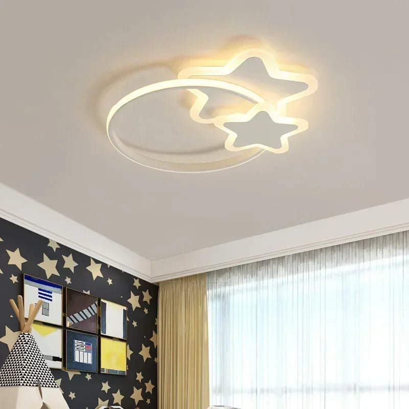 Afralia™ LED Children Room Ceiling Chandelier Indoor Lighting Fixture