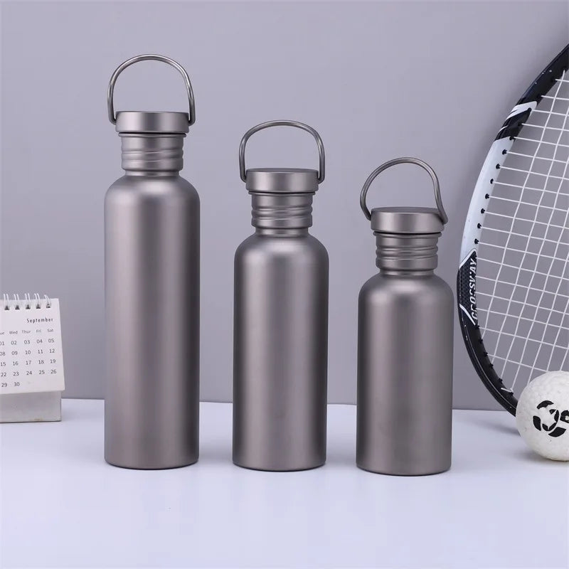 Afralia™ Titanium Coffee Travel Mug Thermos: Insulated Sport Bottle for Hot/Cold Drinks