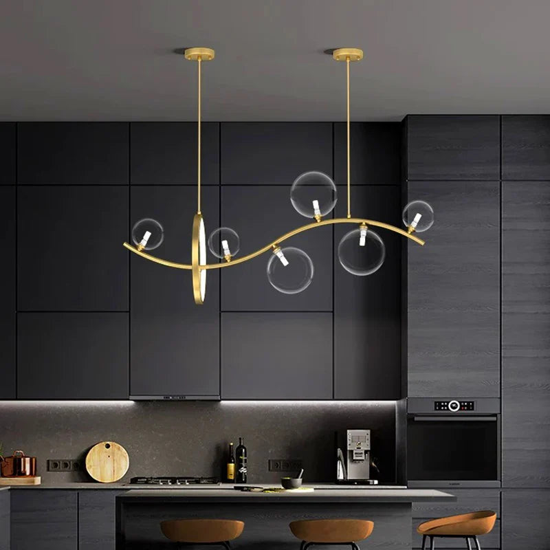 Afralia™ Nordic Pendant Light Chandelier for Dining Room and Living Room