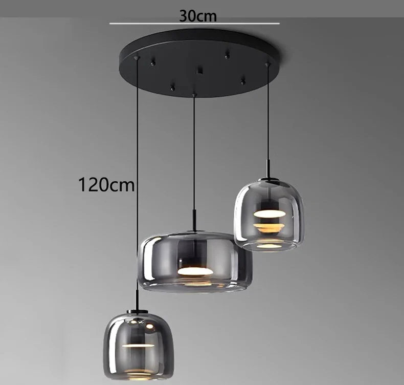 Afralia™ Modern LED Pendant Light Chandeliers for Living Room and Dining Room