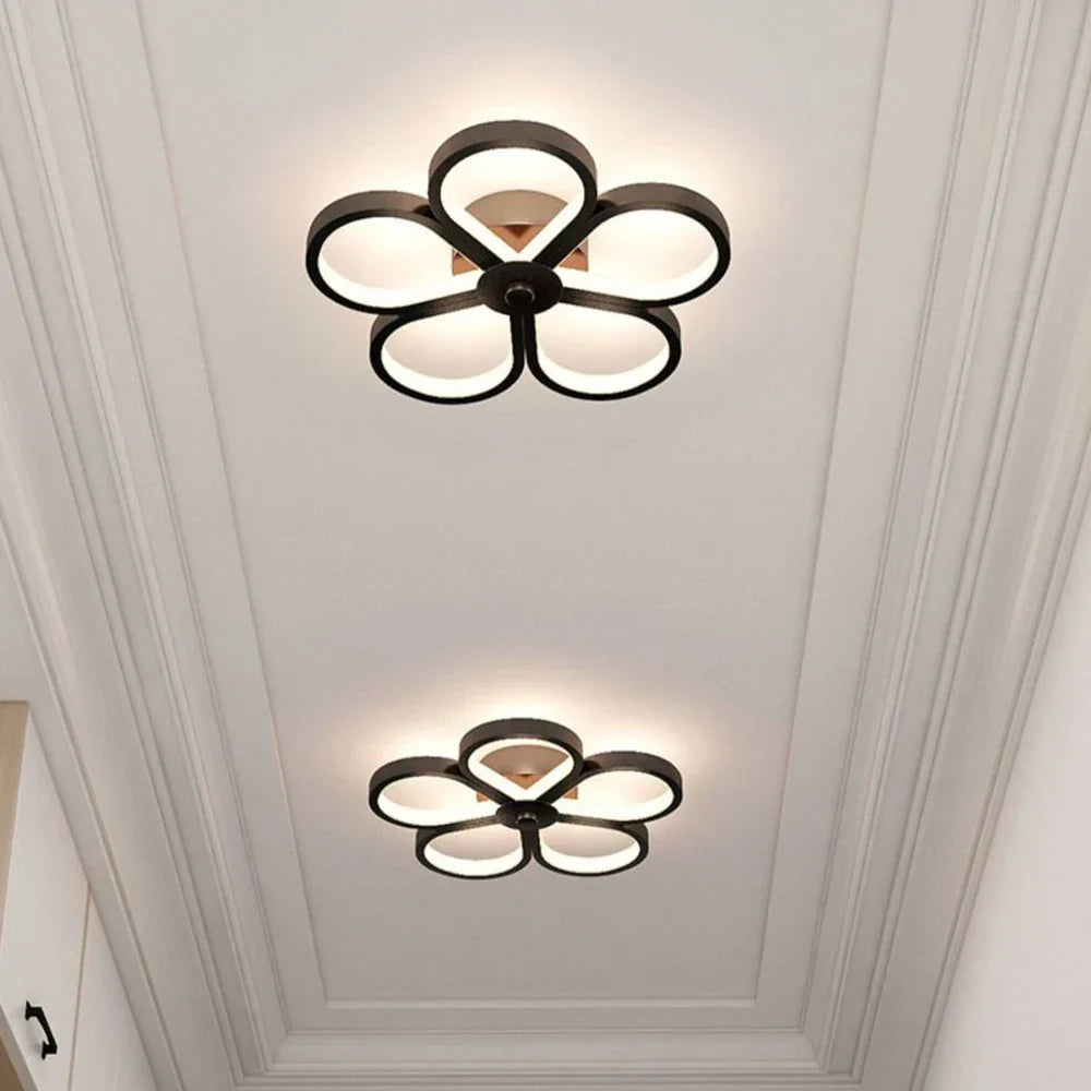 Afralia™ Nordic LED Ceiling Chandelier Acrylic Decor Modern Indoor Lighting