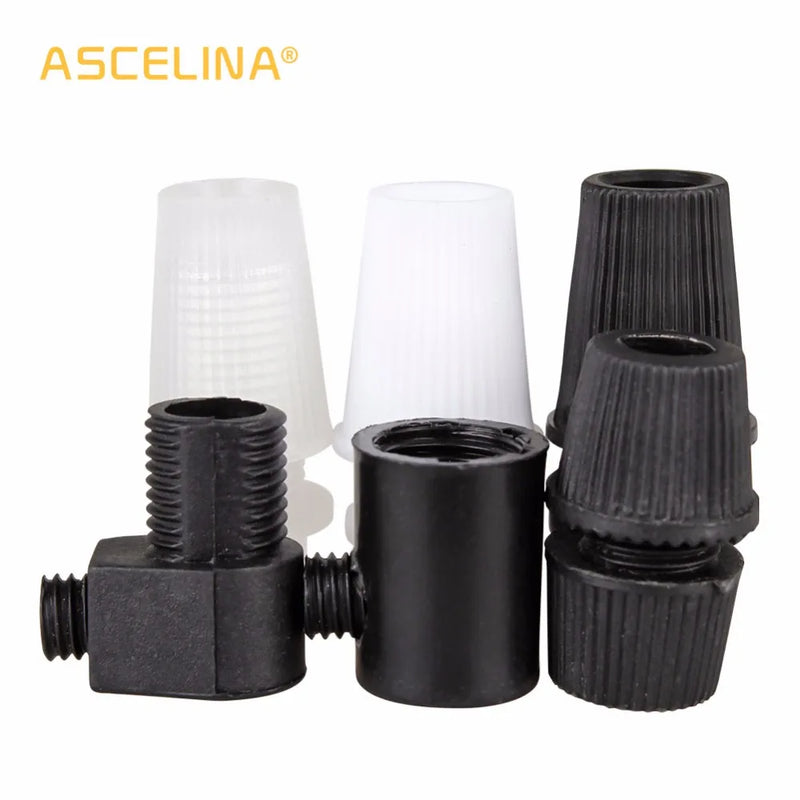 Afralia™ Plastic Cable Gland Connector Lamp Holder Clip Cable Grip Wire Connector