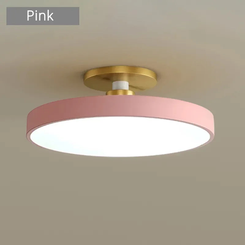 Afralia™ LED Chandelier Lights: Modern Colorful Indoor Lighting for Home Living Study Bedroom