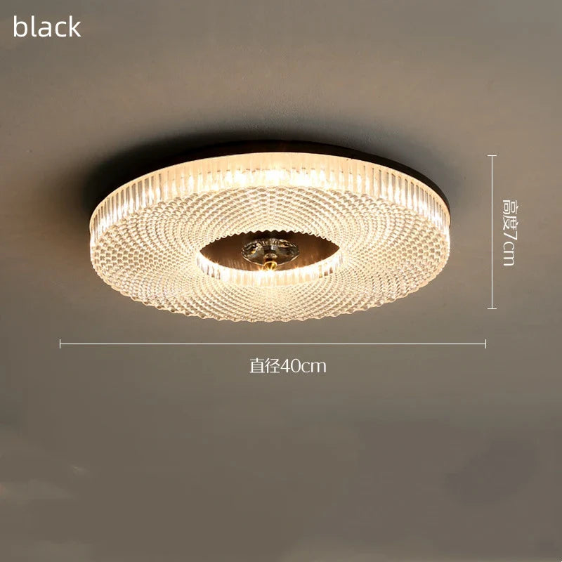 Afralia™ Water Wave Ceiling Lamp for Bedroom Living Dining Room Decor