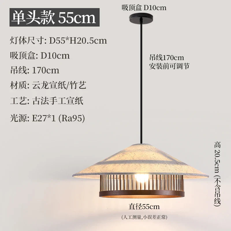 Afralia™ Three Headed Walnut Dining Table Chandelier