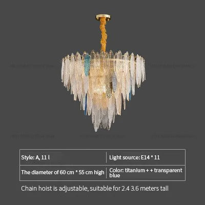 Afralia™ Crystal Chandelier: Elegant European Style for Living, Bedroom, Dining Room
