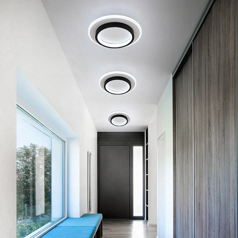 Afralia™ Acrylic LED Ceiling Lamp: Modern Home Decor Lighting for Bedroom, Hallway, and Aisle