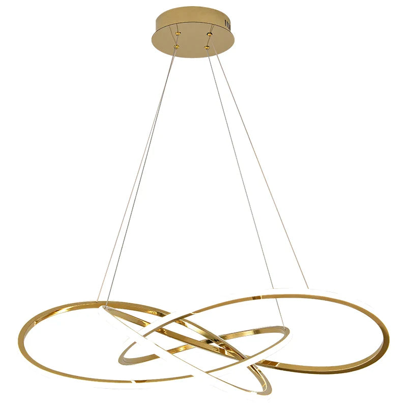 Afralia™ Clover Stainless Steel Pendant Lamp, Luxe Four Leaf, 3 Colors