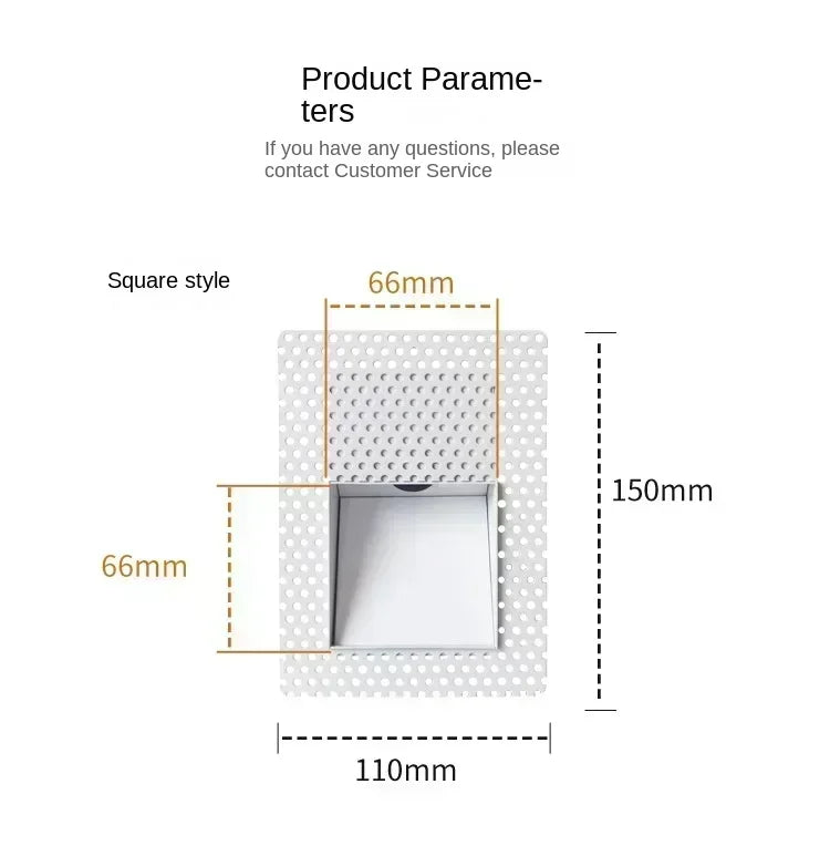 Afralia™ Motion Sensor Embedded Kickboard Lamp - Minimalist Style for Stairway