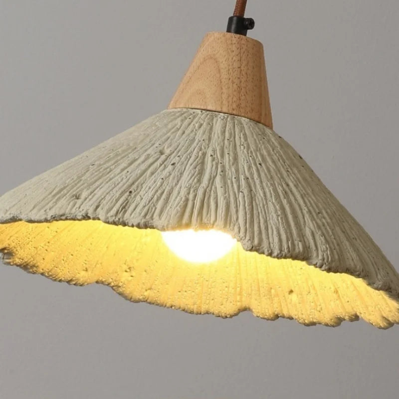 Afralia™ Vintage Micro Cement Pendant Lights - LED Interior Hanging Lamp for Living Room