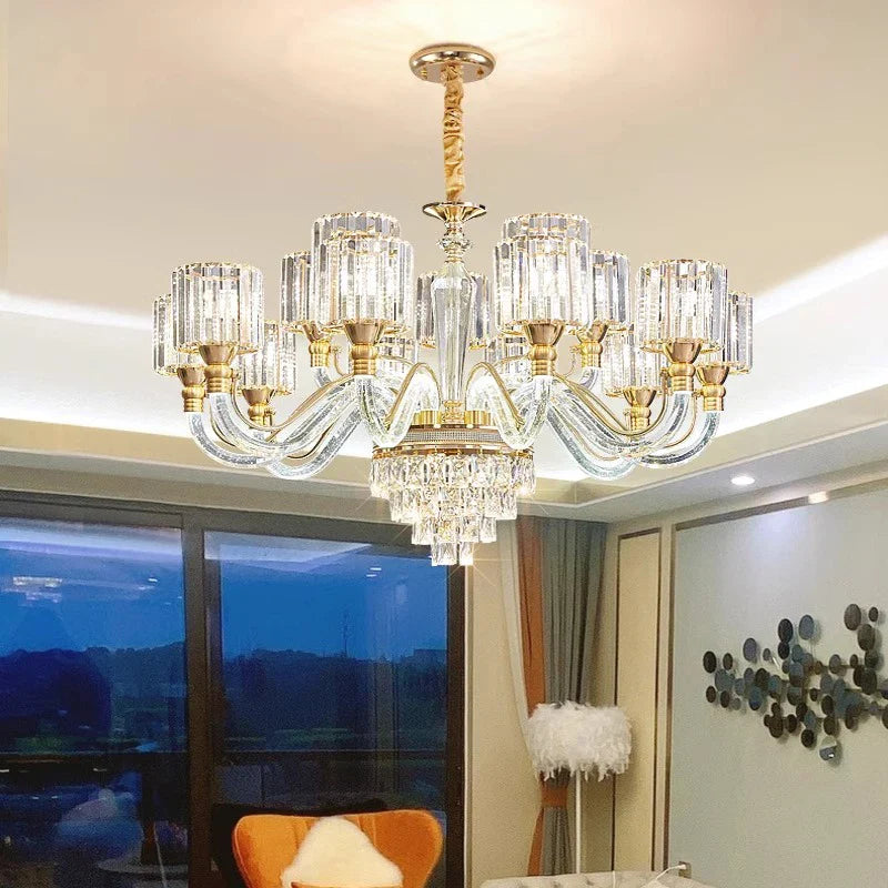 Afralia™ Modern Indoor LED Pendant Chandeliers for Living and Dining Room Lighting
