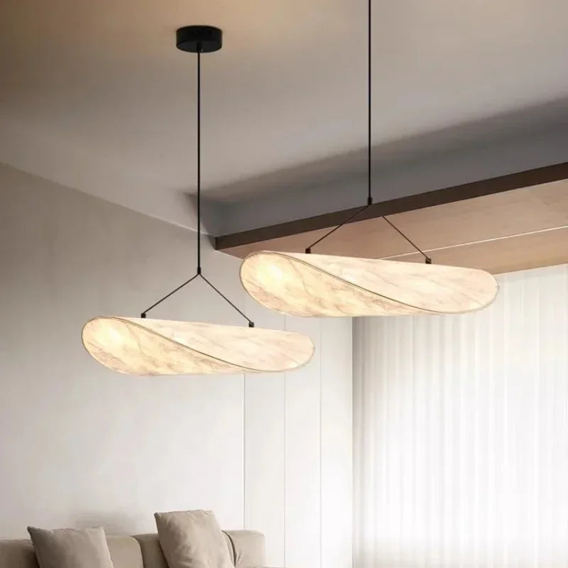 Afralia™ Modern Simplicity LED Pendant Chandelier for Dining Living Kitchen Room Lighting