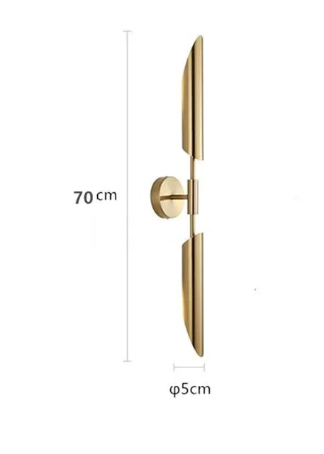 Afralia™ Nordic Design LED Wall Lamps for Living Room Stairs Loft Night Table Decor