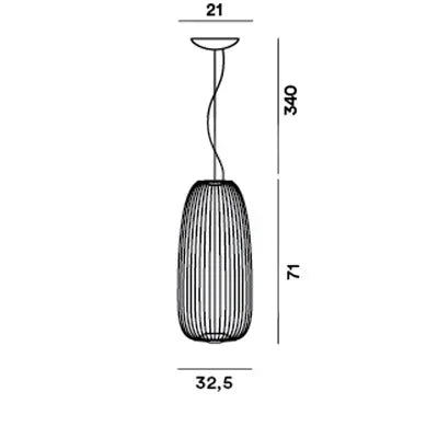 Afralia™ Modern Iron Bird Cage Chandelier LED Pendant Dining Room Light Fixtures