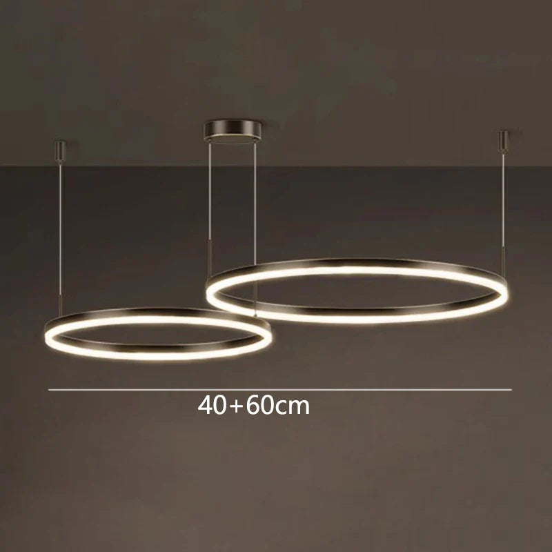 Afralia™ Modern LED Pendant Chandeliers for Indoor Lighting by Afralia