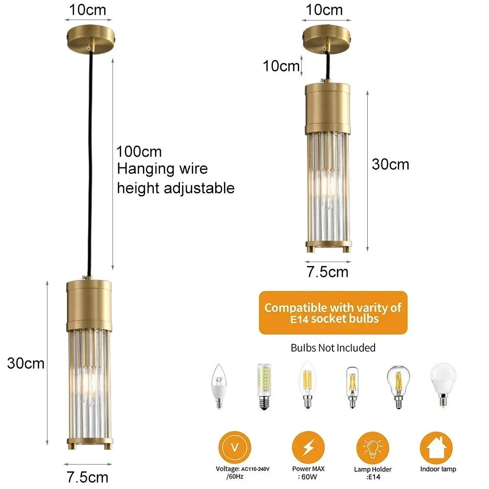 Afralia™ Glass Shade Pendant Light Fixtures for Kitchen Island, Chandeliers for Dining Room