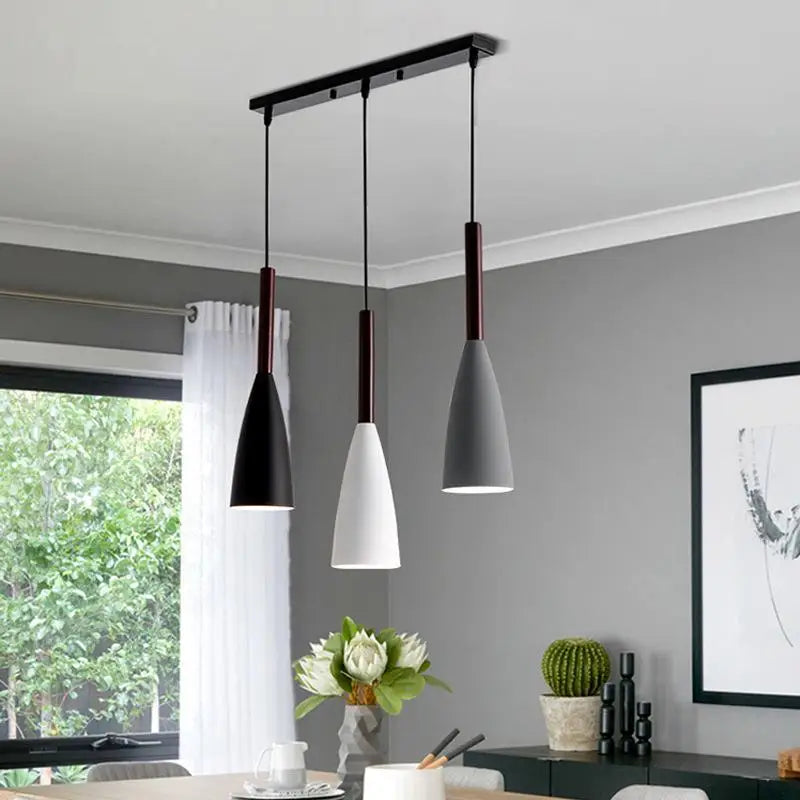 Afralia™ Minimalist Pendant Light Modern Hanging Lamp Dining Kitchen Island Fixture Dining Room