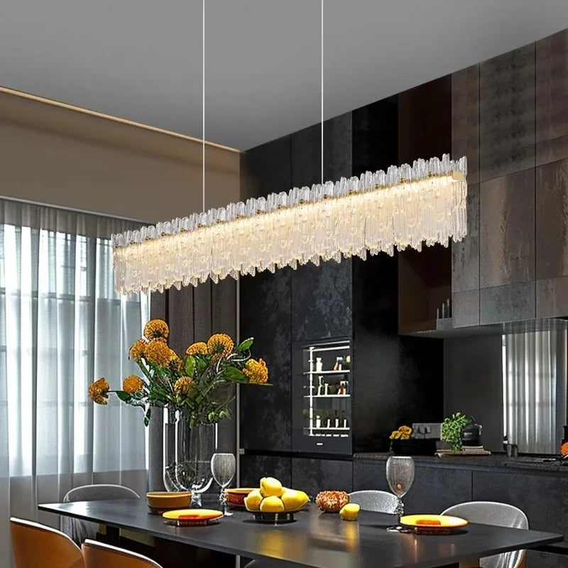 Afralia™ Modern LED Pendant Chandeliers for Living and Dining Room Lighting