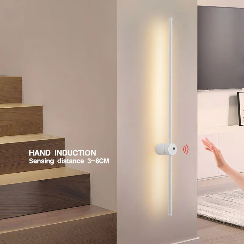 Afralia™ LED Wall Lamps: Motion Sensor Indoor Wall Lights for Bedroom Living Room