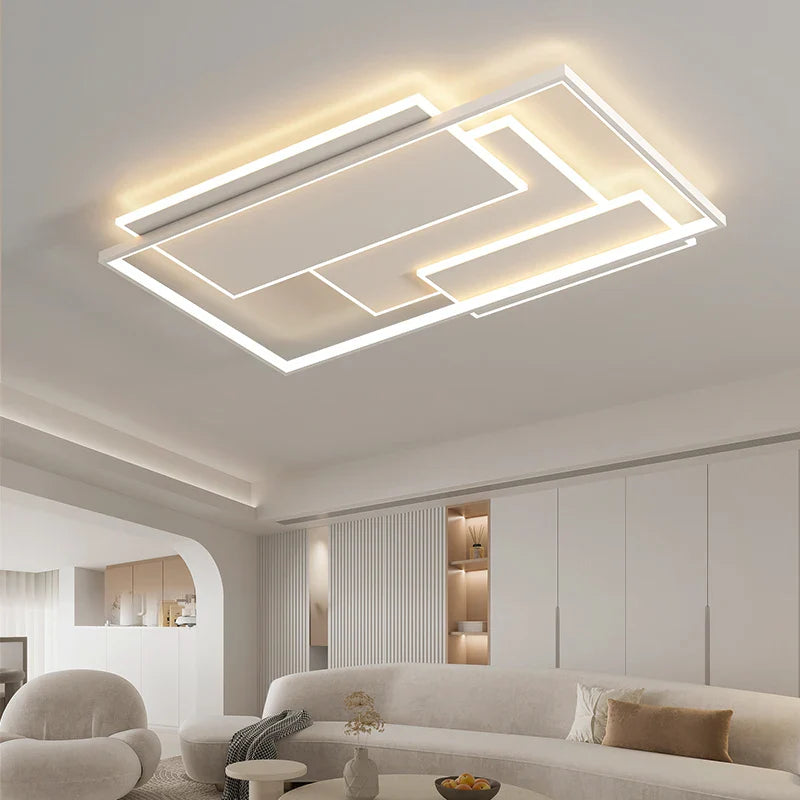 Afralia™ Nordic Flush Mount Led Ceiling Light for Modern Living Spaces