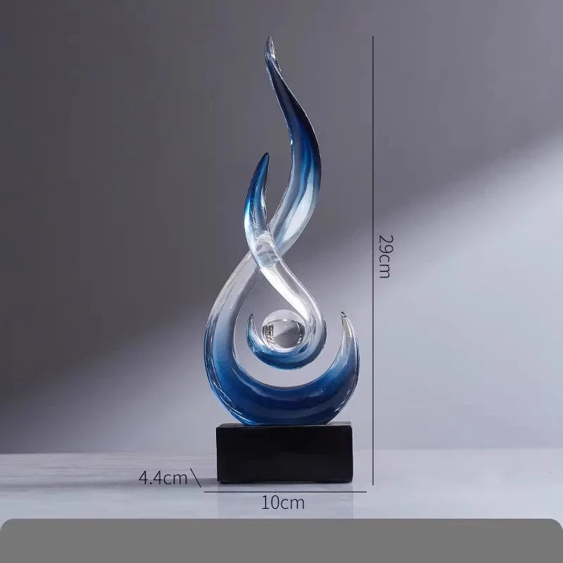 Afralia™ Runner Resin Sculpture Desk Decoration Ornaments Athlete Character Room Decor