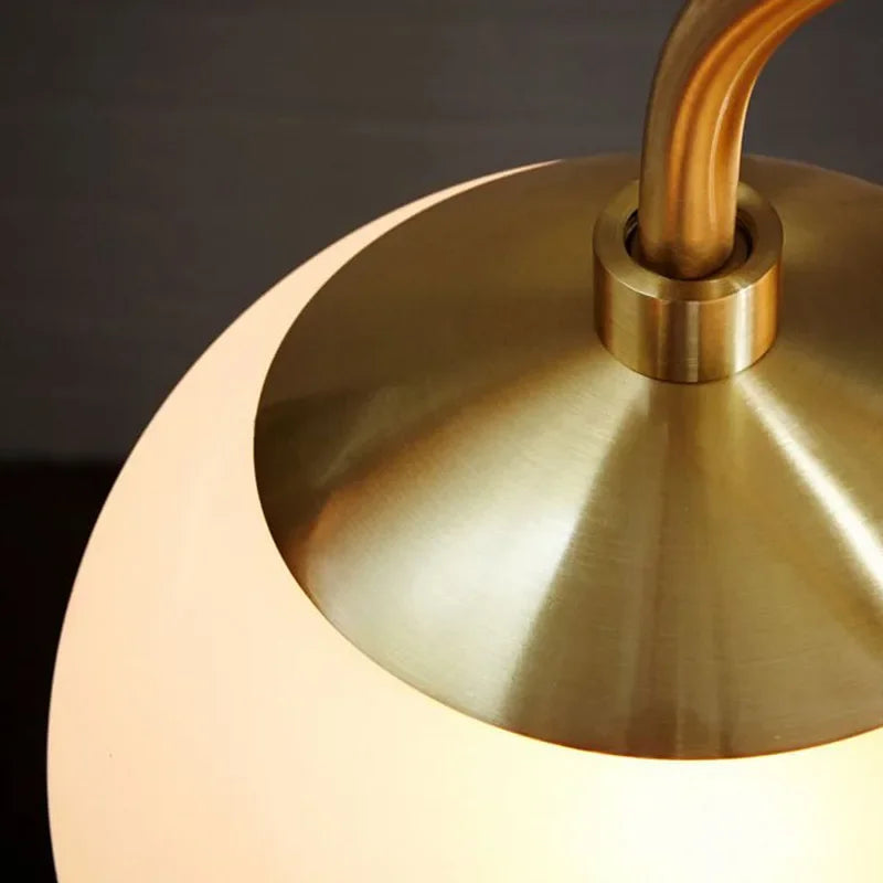 Afralia™ Milk White Glass Pendant Lights for Modern Indoor Decor Lighting