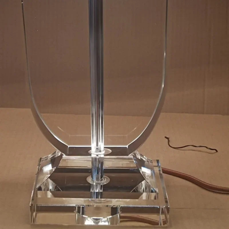 Modern K9 Crystal Table Lamps by Afralia™ for Living Room Bedroom Hotel Villa