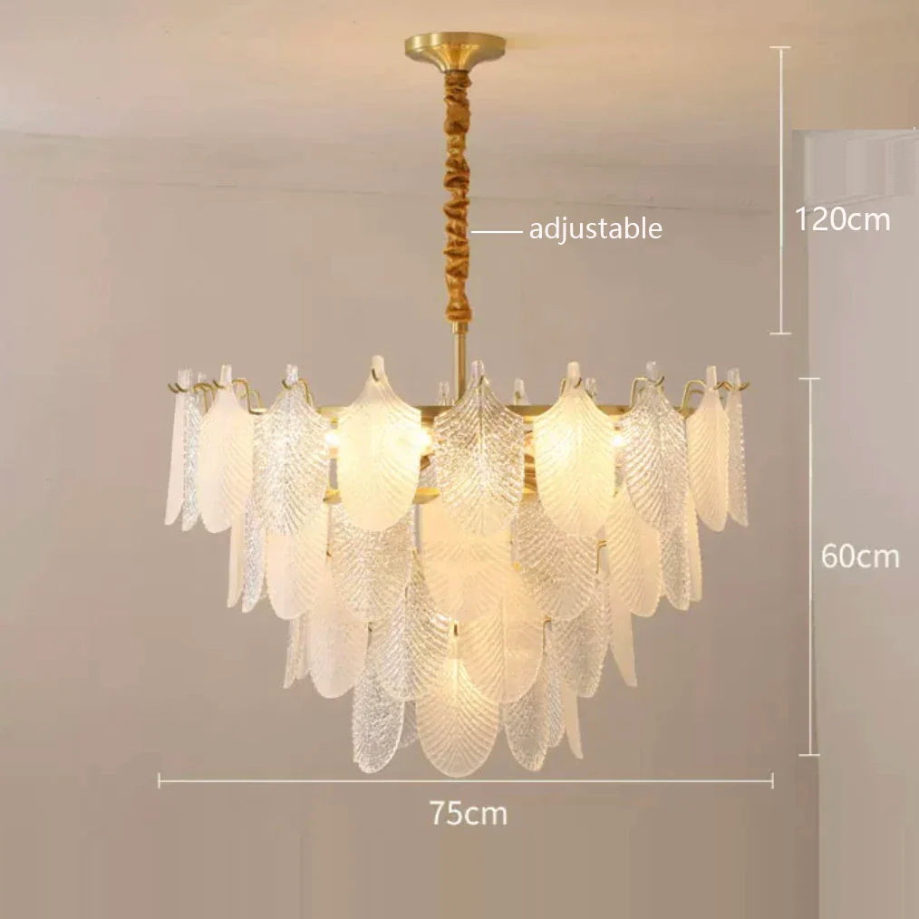 Afralia™ Tree Branch Chandelier: Metal Art Glass Hanging Lamp for Living Room and Kitchen