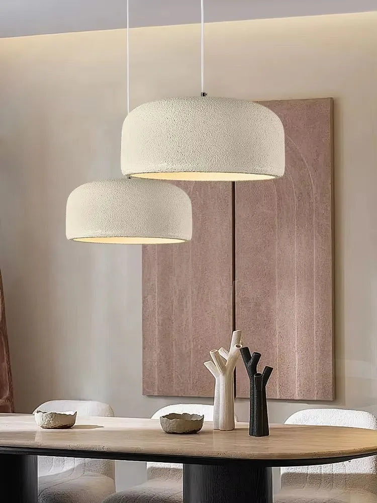Afralia™ Nordic Wabi Sabi E27 LED Pendant Lamp for Bar Restaurant Loft