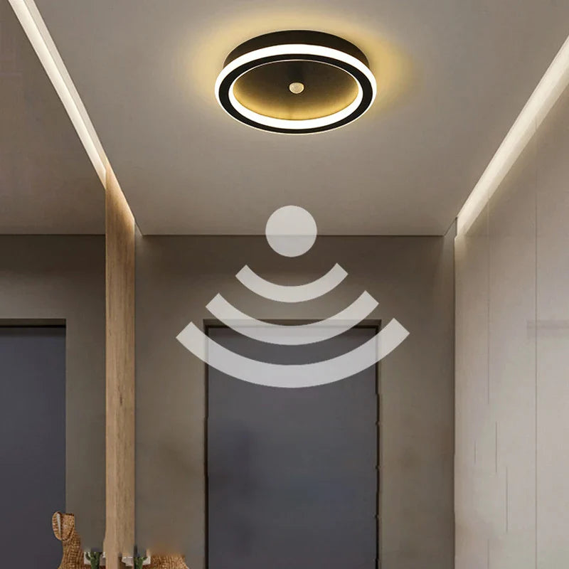 Afralia™ LED Motion Sensor Ceiling Lamp for Home - Indoor Lighting Fixtures