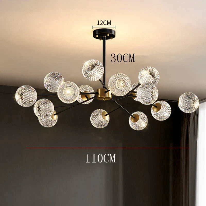 Nordic Home Decor Pendant Lamp Afralia™ Ceiling Chandelier for Living Room