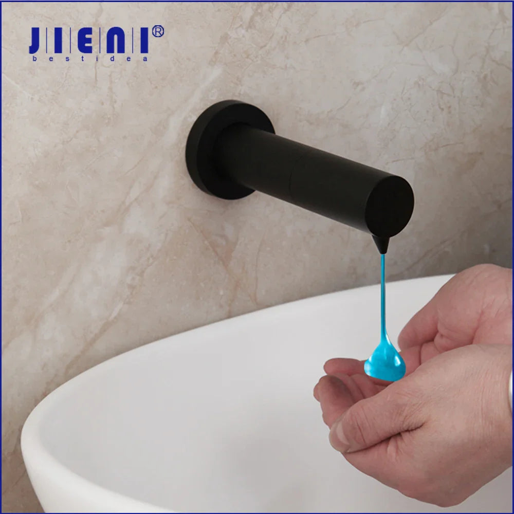 Afralia™ Soap Dispenser for Kitchen & Bathroom - Wall Mounted ABS Bottle