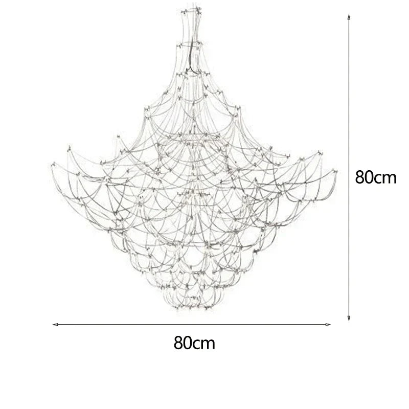 Afralia™ Starry Fireflies LED Branches Lamp for Duplex Townhouse Living Room