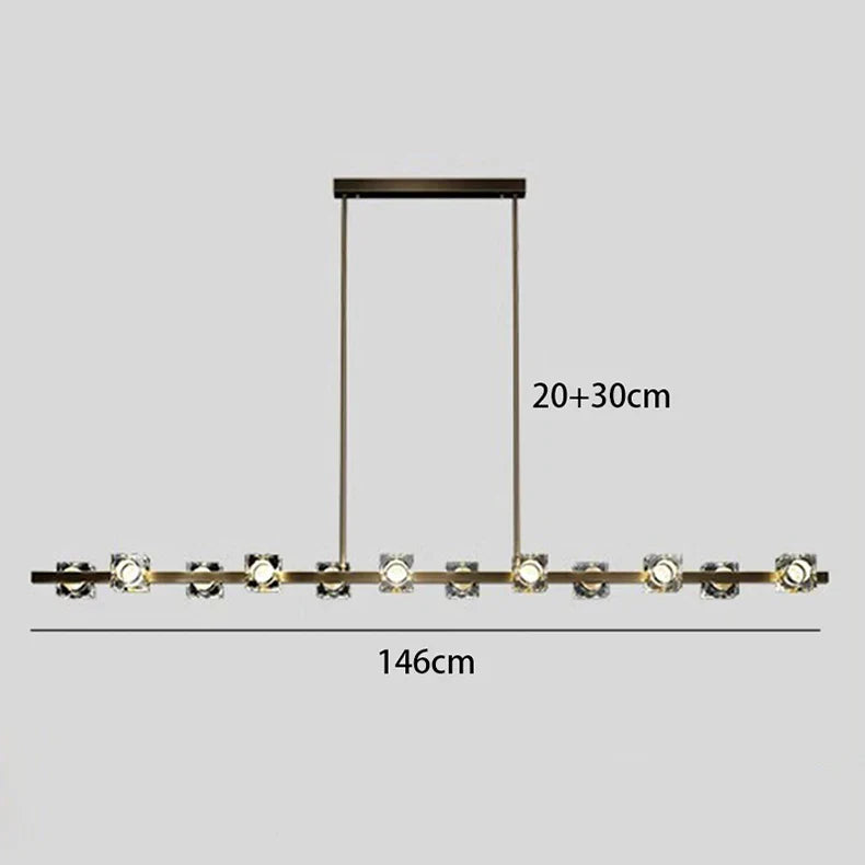 Afralia™ Modern LED Pendant Light Chandeliers for Living Room & Dining Room